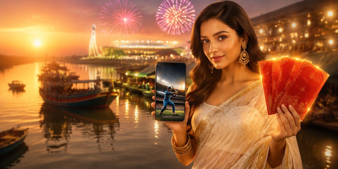 কক্সবাজারে শাড়ি পরিহিত নারীর মোবাইলে ক্রিকেট বেটিং অভিজ্ঞতা